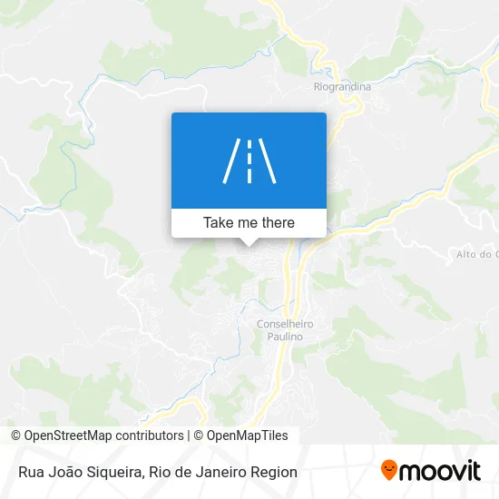 Rua João Siqueira map