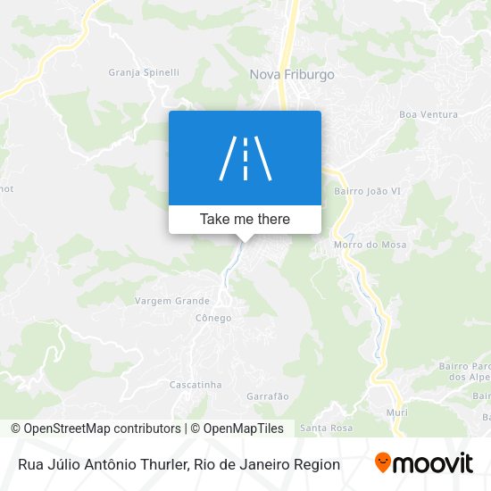 Rua Júlio Antônio Thurler map