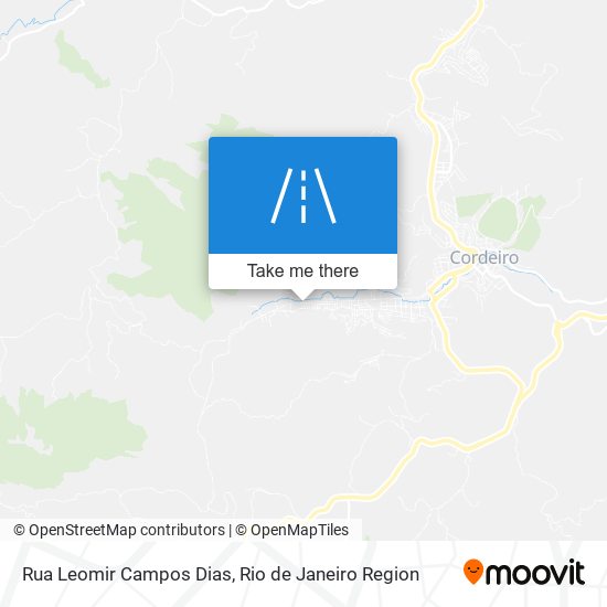 Rua Leomir Campos Dias map