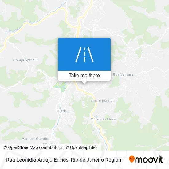 Rua Leonidia Araújo Ermes map