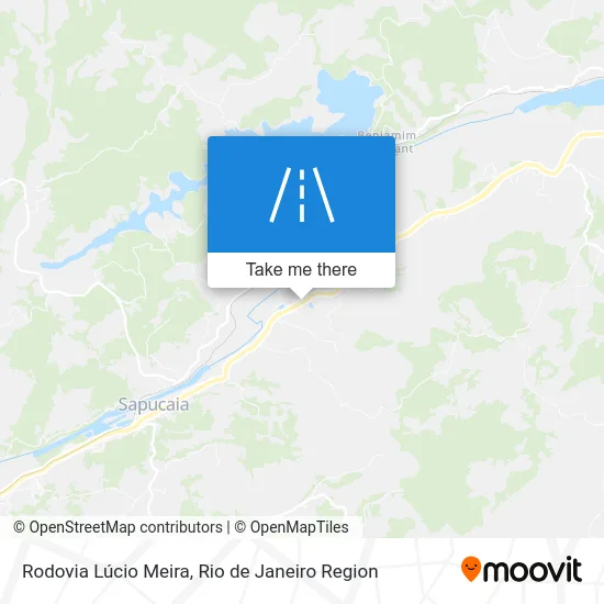 Rodovia Lúcio Meira map