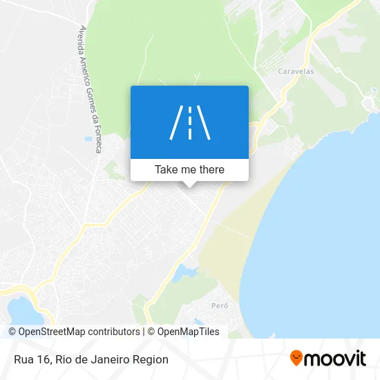 Rua 16 map