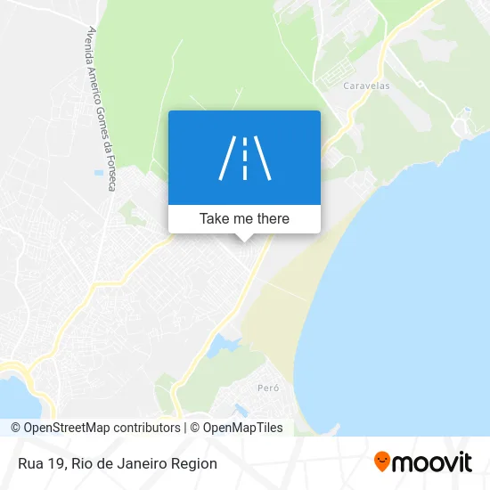 Rua 19 map
