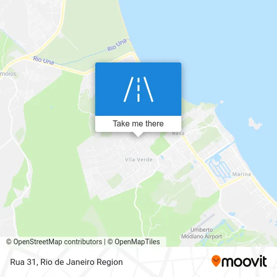 Rua 31 map