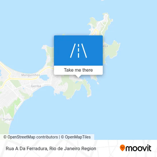 Rua A Da Ferradura map