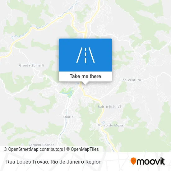 Rua Lopes Trovão map