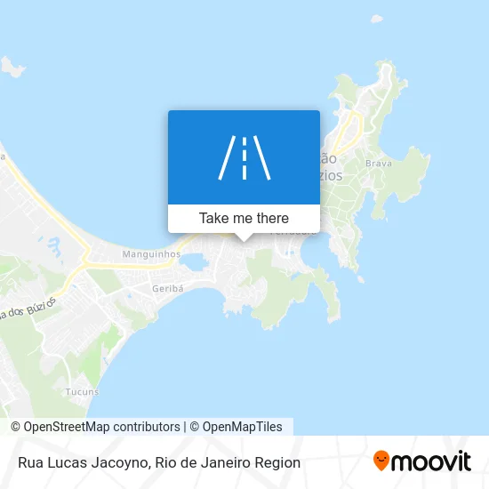 Rua Lucas Jacoyno map