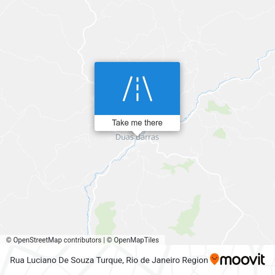 Rua Luciano De Souza Turque map