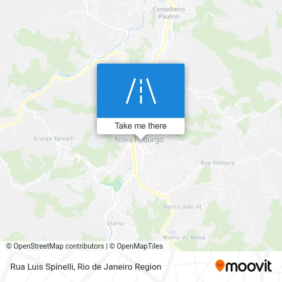 Rua Luis Spinelli map