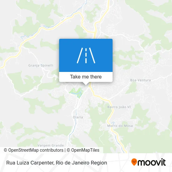 Rua Luiza Carpenter map