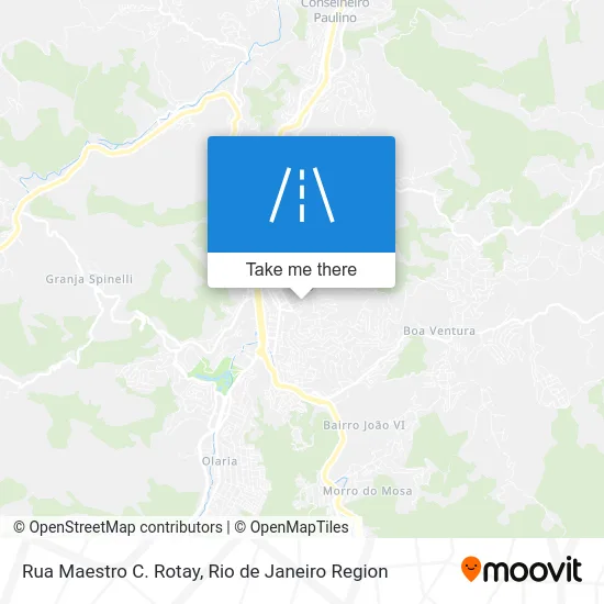 Rua Maestro C. Rotay map