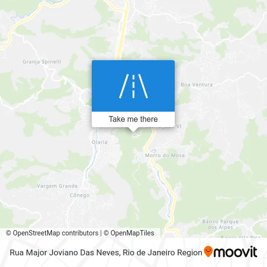 Rua Major Joviano Das Neves map
