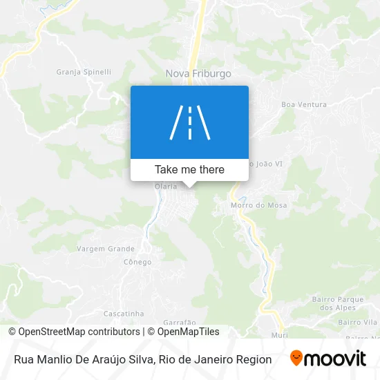 Rua Manlio De Araújo Silva map
