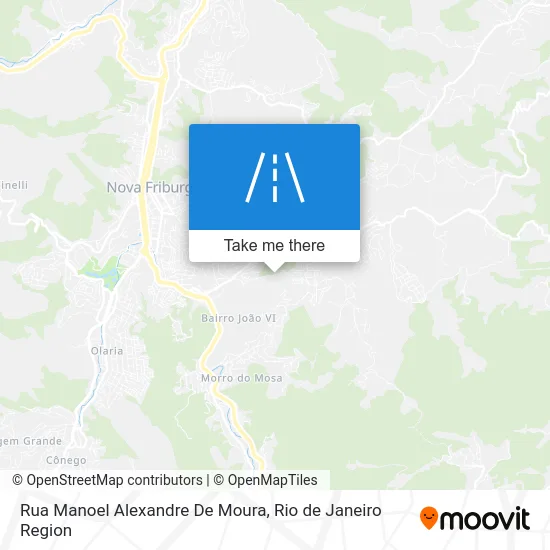 Rua Manoel Alexandre De Moura map