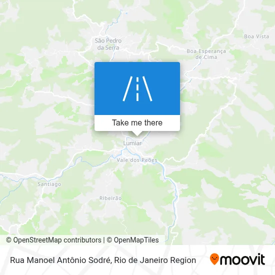 Rua Manoel Antônio Sodré map