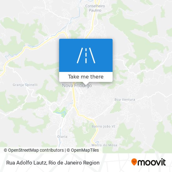 Mapa Rua Adolfo Lautz