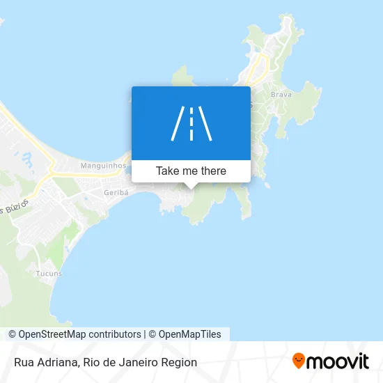 Rua Adriana map