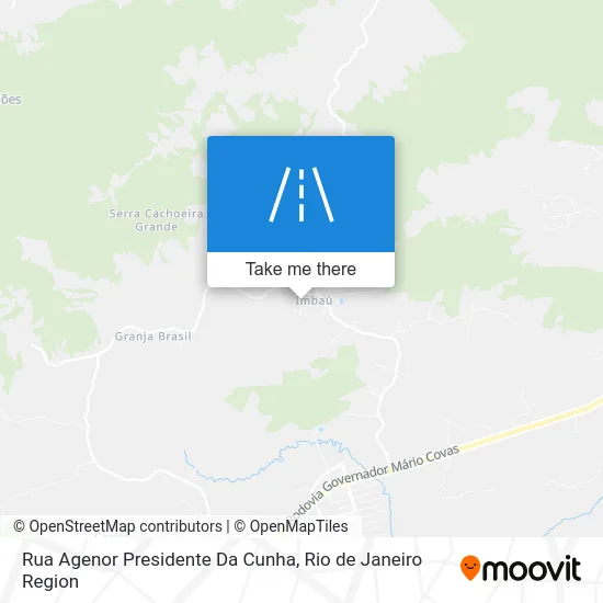 Rua Agenor Presidente Da Cunha map