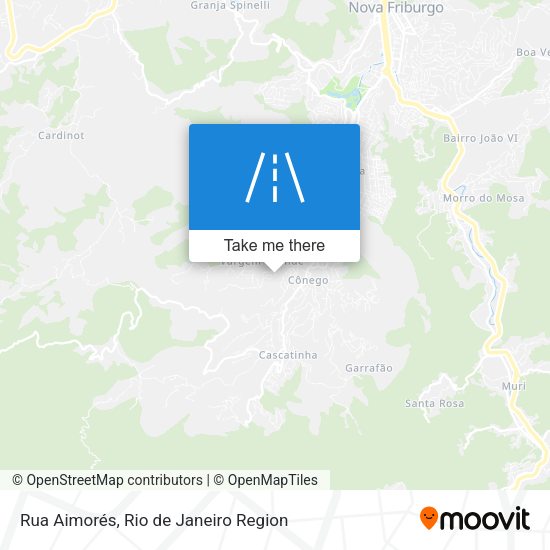Rua Aimorés map