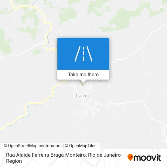 Rua Alaide Ferreira Braga Monteiro map