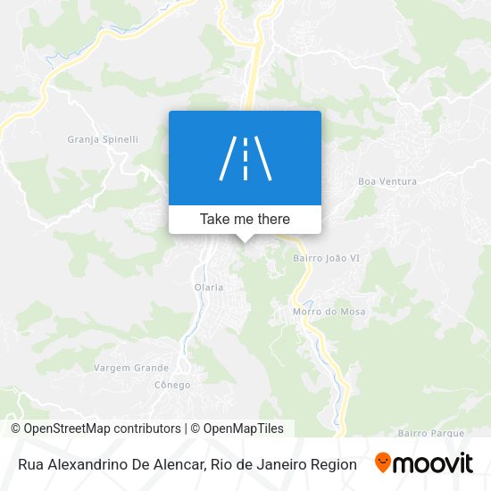 Rua Alexandrino De Alencar map