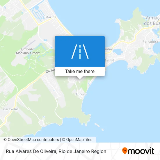 Rua Alvares De Oliveira map