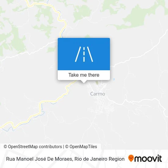 Rua Manoel José De Moraes map