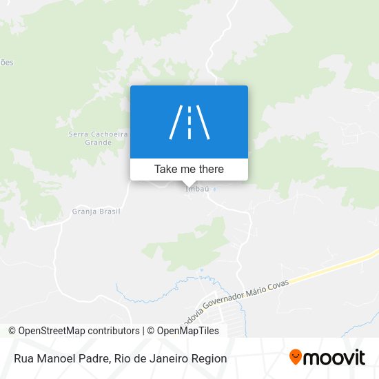 Rua Manoel Padre map