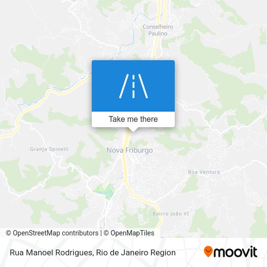 Rua Manoel Rodrigues map