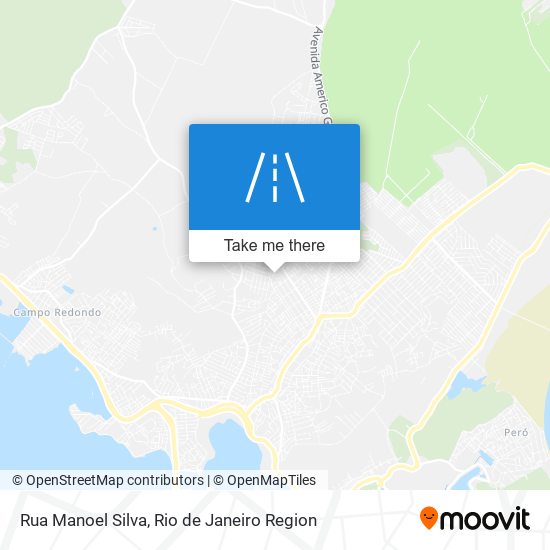 Rua Manoel Silva map