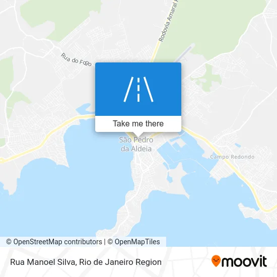 Rua Manoel Silva map