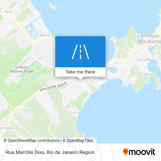 Rua Marcilio Dias map