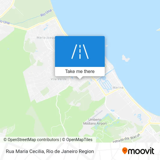 Rua Maria Cecilia map