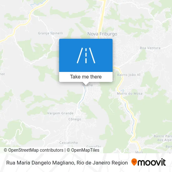 Rua Maria Dangelo Magliano map