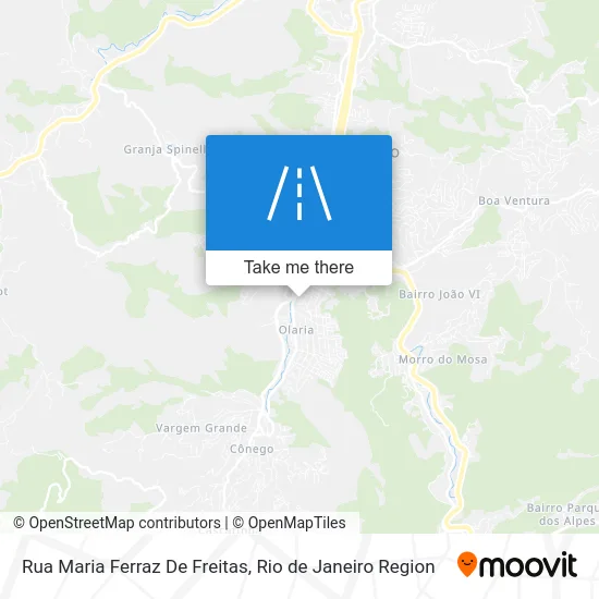 Rua Maria Ferraz De Freitas map