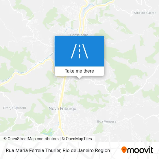 Rua Maria Ferreia Thurler map