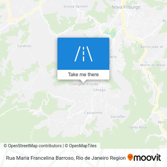 Rua Maria Francelina Barroso map