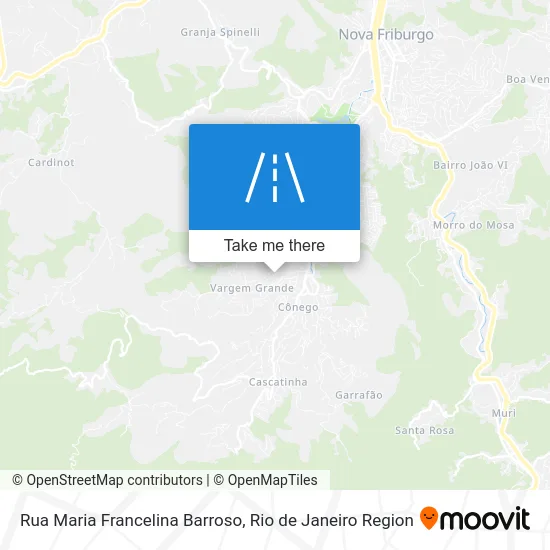 Rua Maria Francelina Barroso map