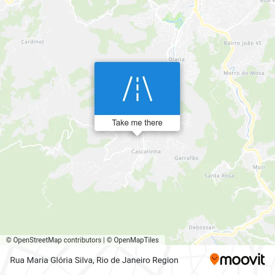 Rua Maria Glória Silva map