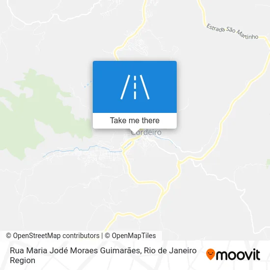Rua Maria Jodé Moraes Guimarães map