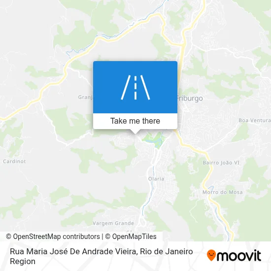 Rua Maria José De Andrade Vieira map