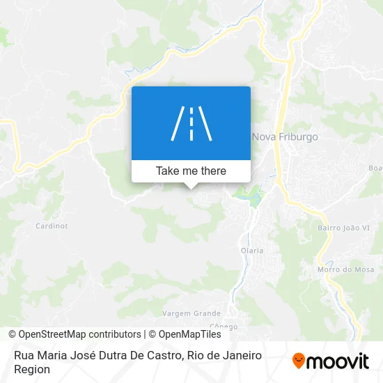 Rua Maria José Dutra De Castro map