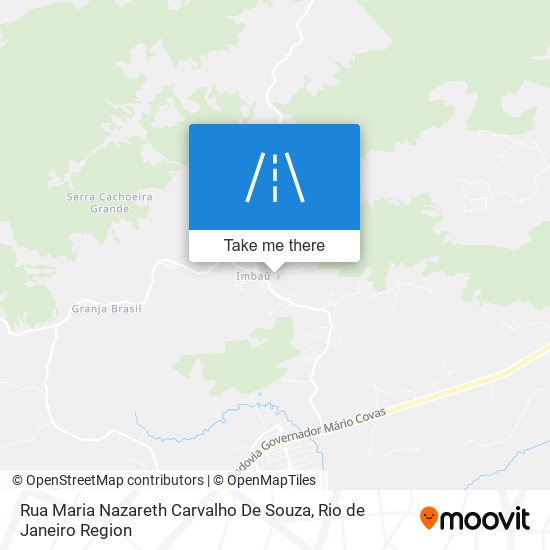 Mapa Rua Maria Nazareth Carvalho De Souza