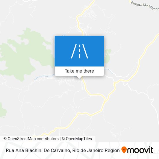 Rua Ana Biachini De Carvalho map