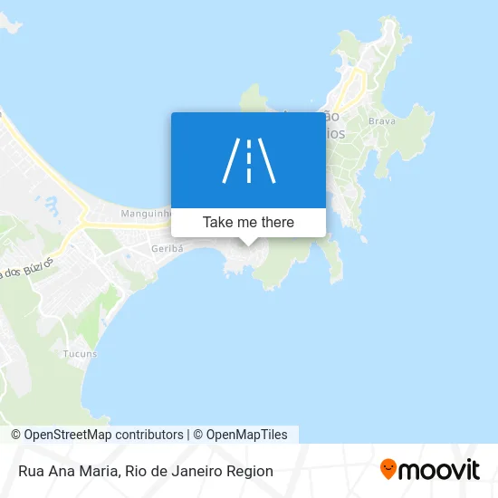 Rua Ana Maria map