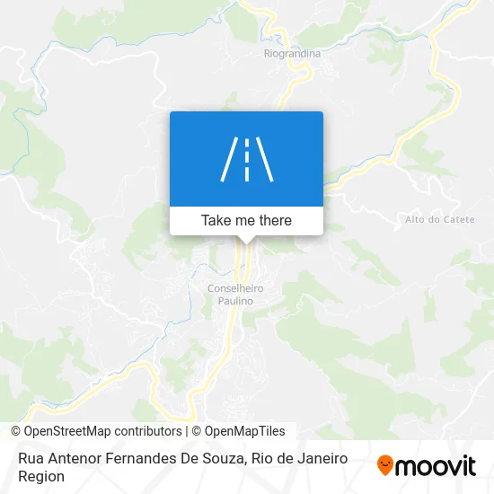 Rua Antenor Fernandes De Souza map