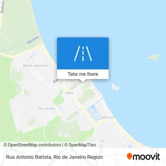 Rua Antonio Batista map