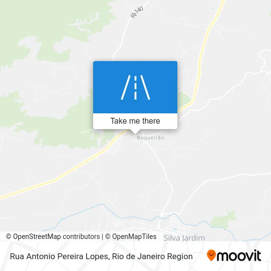 Rua Antonio Pereira Lopes map