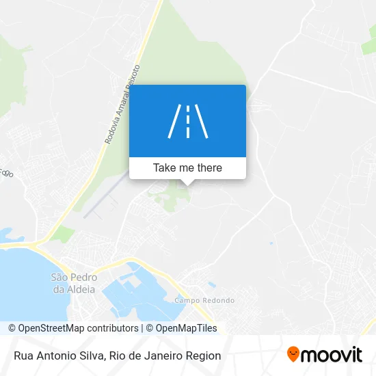Rua Antonio Silva map