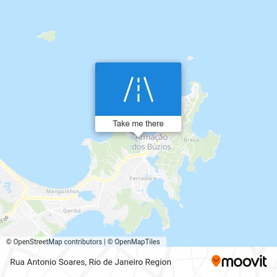 Rua Antonio Soares map